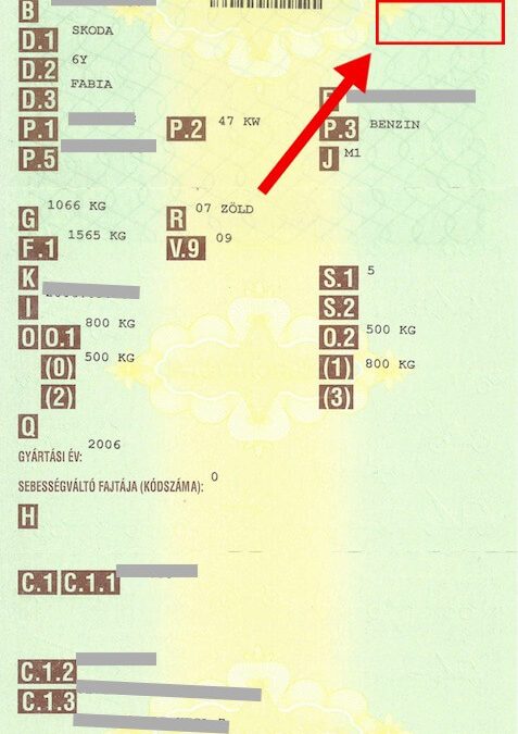 Eurotax kód